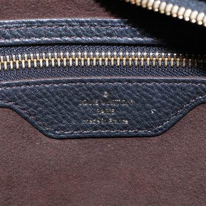 Louis Vuitton Stellar Handbag Mahina Leather, BLACK, LEATHER, Handbag