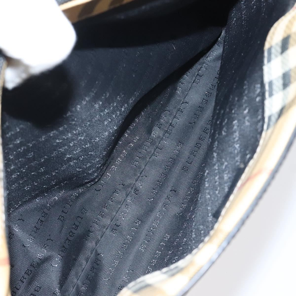 Burberry Nova Check Tote Canvas and Leather, BEIGE, CANVAS, Tote bag