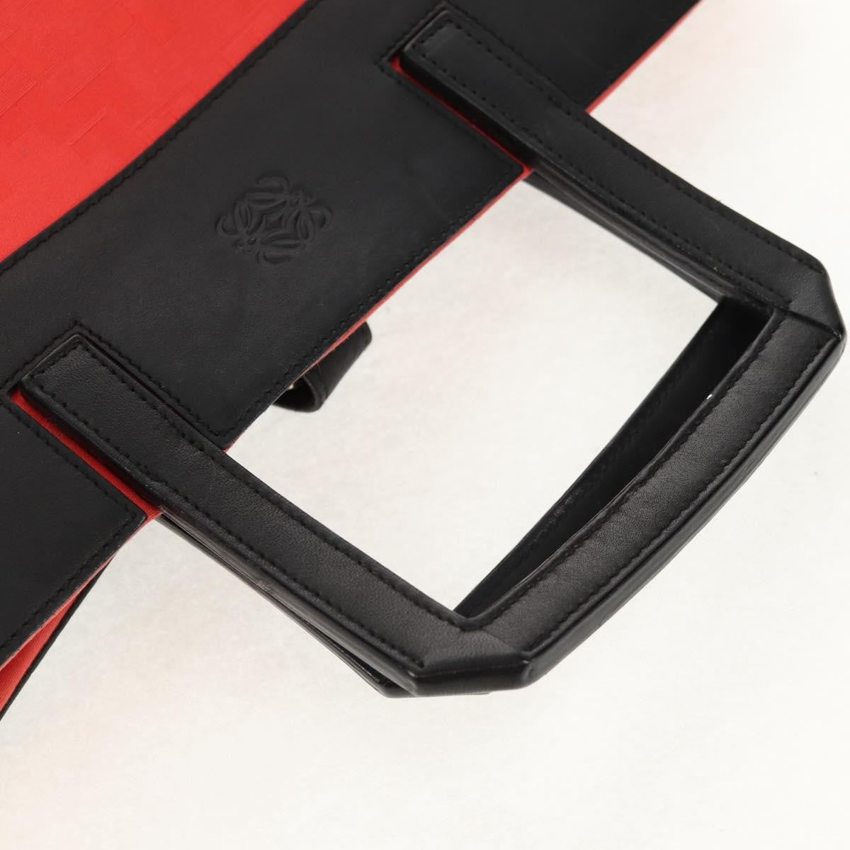 Loewe Anagram Backpack Canvas, BLACK, CANVAS, Backpack