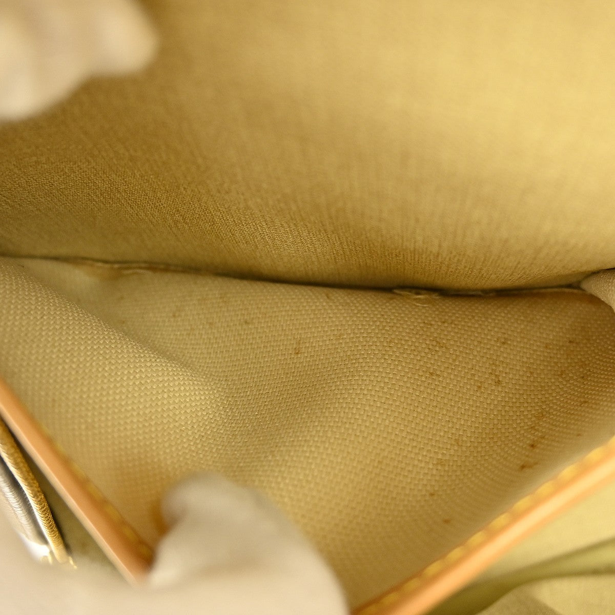 Louis Vuitton Deauville Handbag Monogram Canvas, BROWN, CANVAS, Handbag