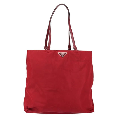 Prada Vintage Tote Tessuto, RED, NYLON, Tote bag