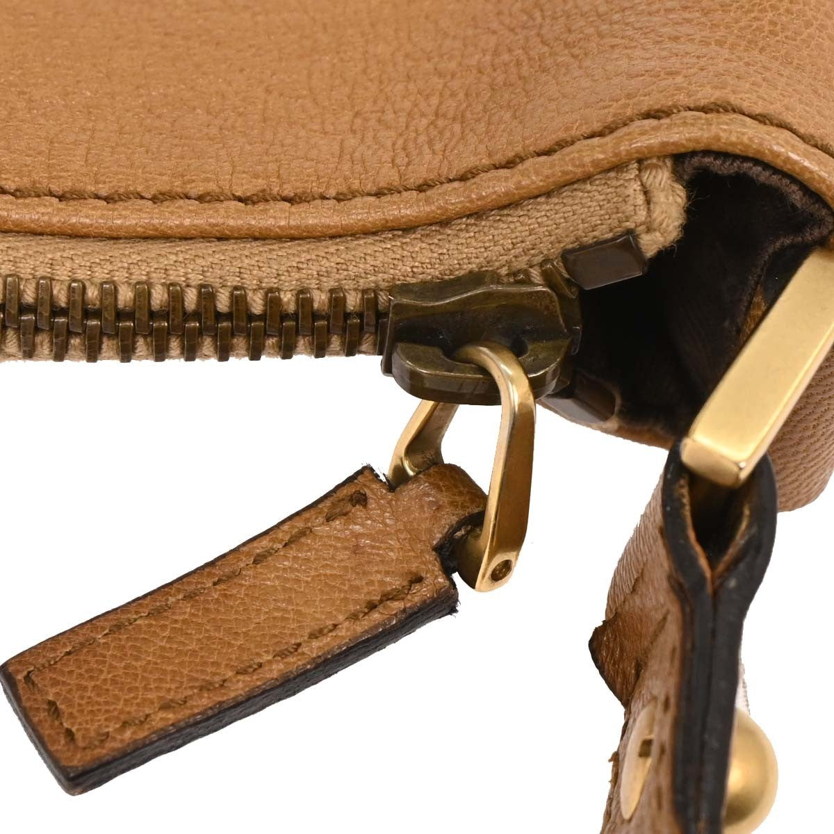 Gucci Blondie Hobo Leather, BROWN, LEATHER, Handbag