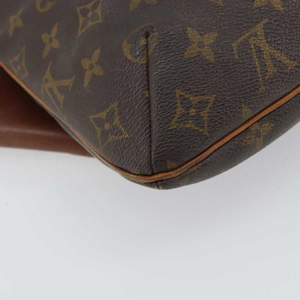Louis Vuitton Musette Salsa Handbag Monogram Canvas, BROWN, CANVAS, Shoulder bag