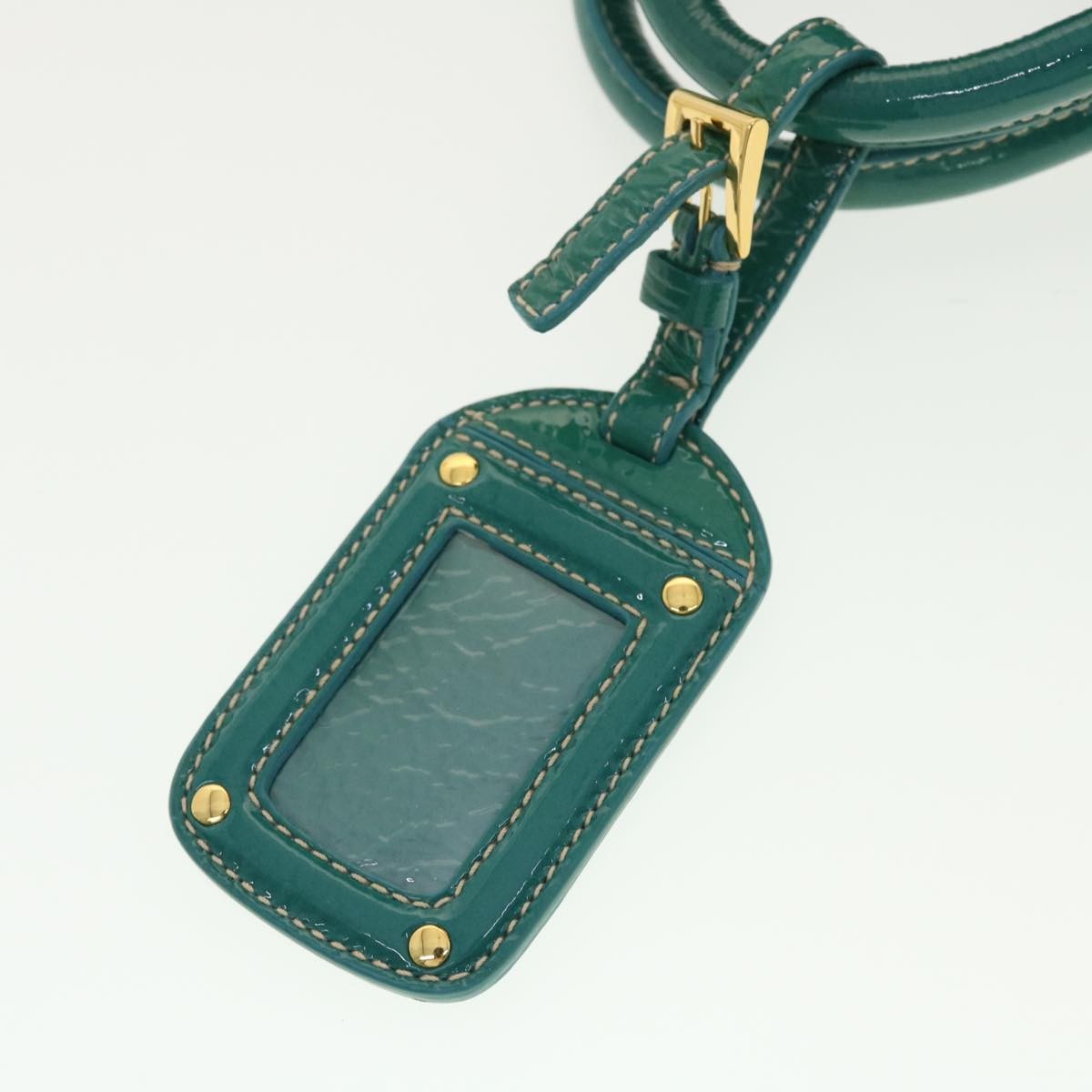 Prada Convertible Tote Quilted Tessuto, TURQUOISE, NYLON, Handbag