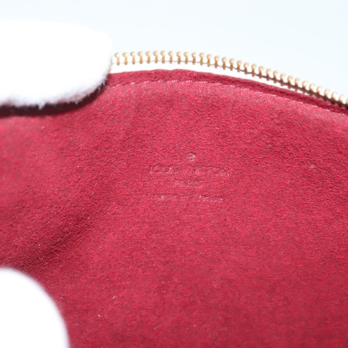 Louis Vuitton Pochette Accessoires Monogram Multicolor, WHITE, CANVAS, Clutche & pouche