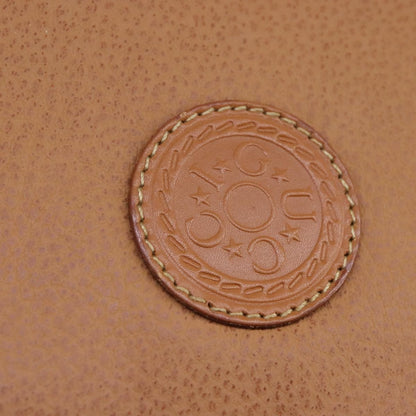 Gucci Vintage Shoulder Bag Leather, BEIGE, LEATHER, Shoulder bag