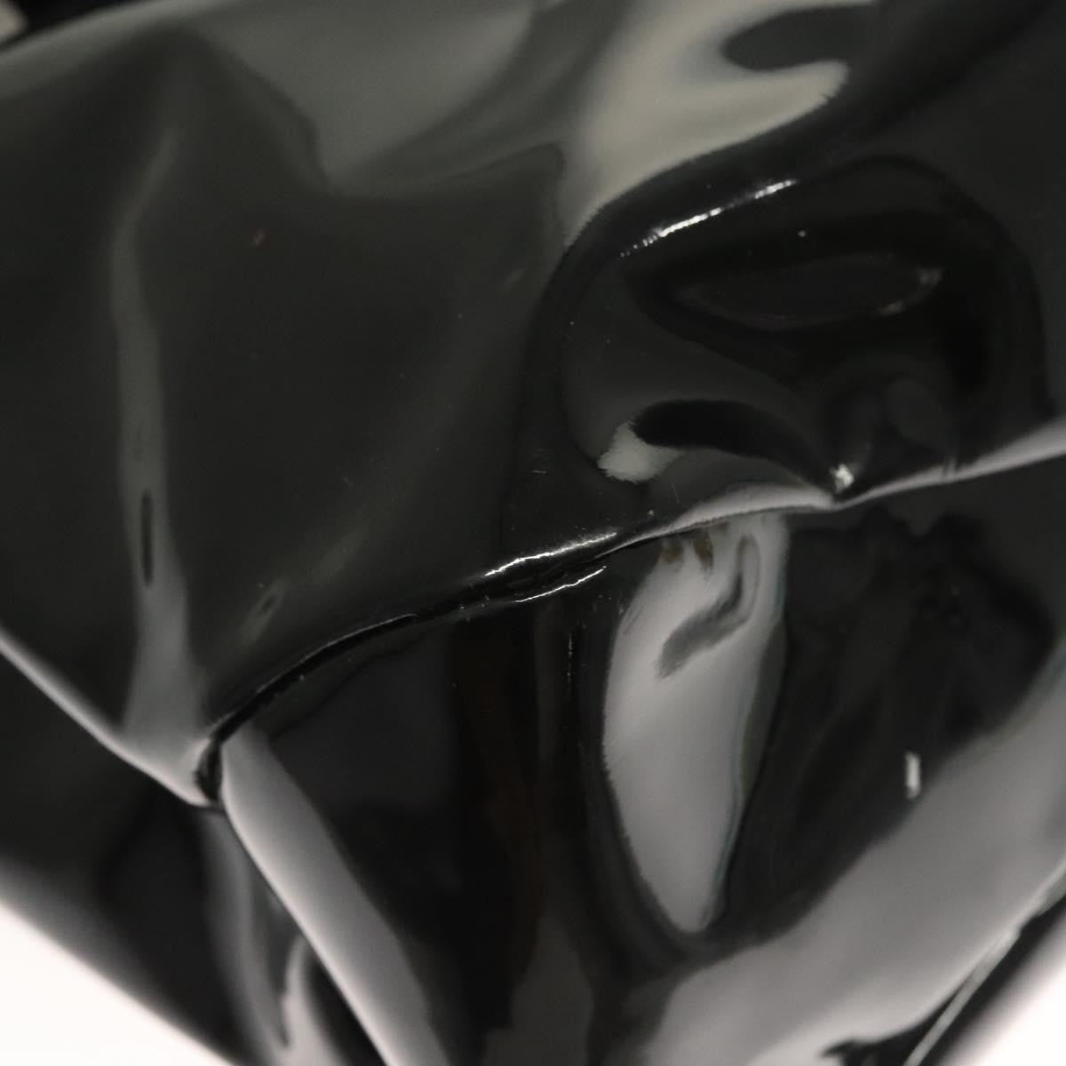 Salvatore Ferragamo Vala Handbag Patent leather, BLACK, PATENT_LEATHER, Handbag