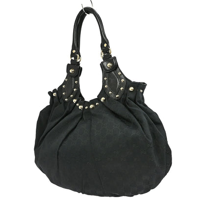 Gucci Pelham Tote Studded GG Canvas, BLACK, CANVAS, Tote bag