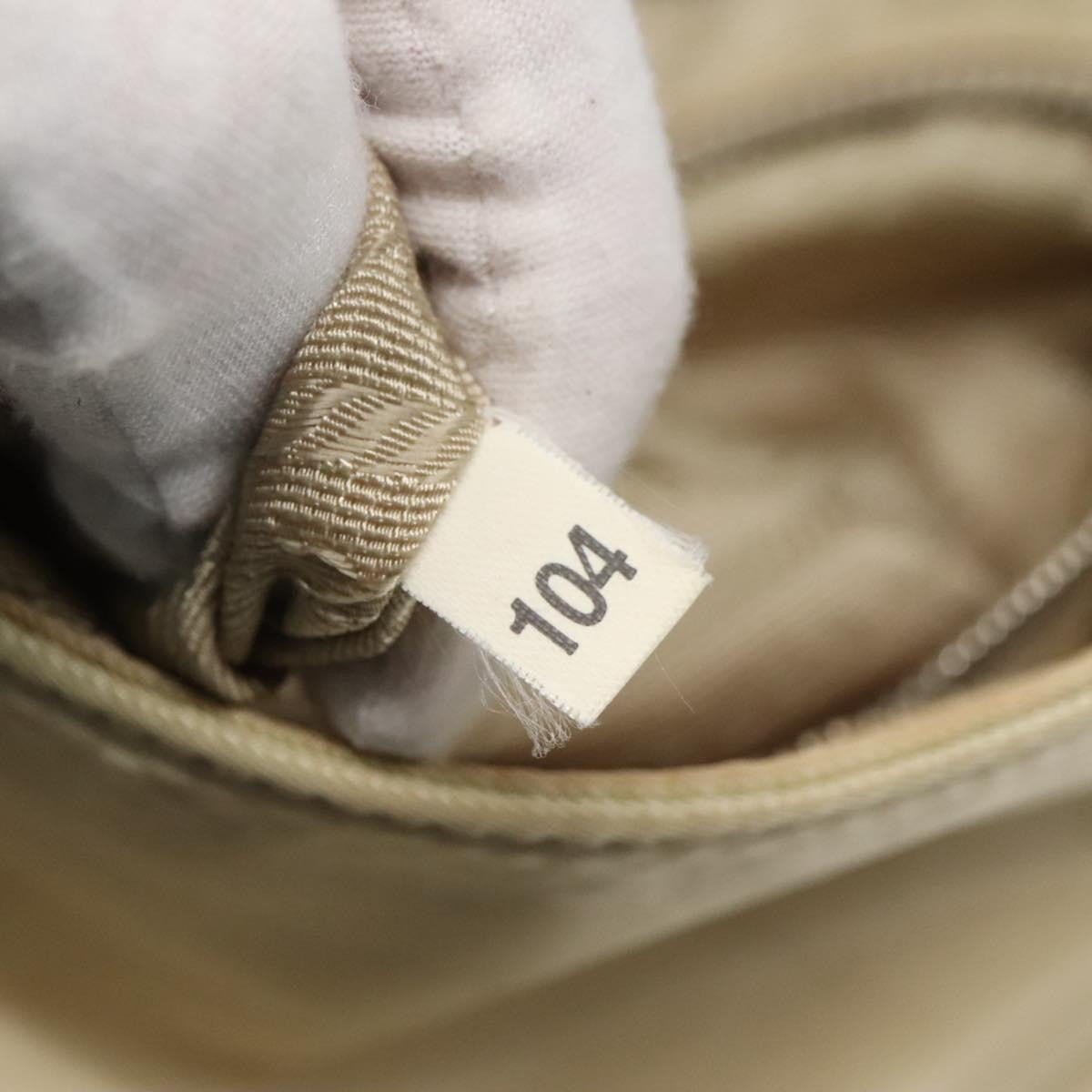 Prada Double Pocket Buckle Flap Bag Tessuto, BEIGE, NYLON, Shoulder bag