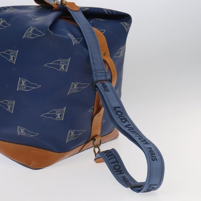 Louis Vuitton Cup Sac Marin Bandouliere Bag Coated Canvas, BLUE, CANVAS, Shoulder bag
