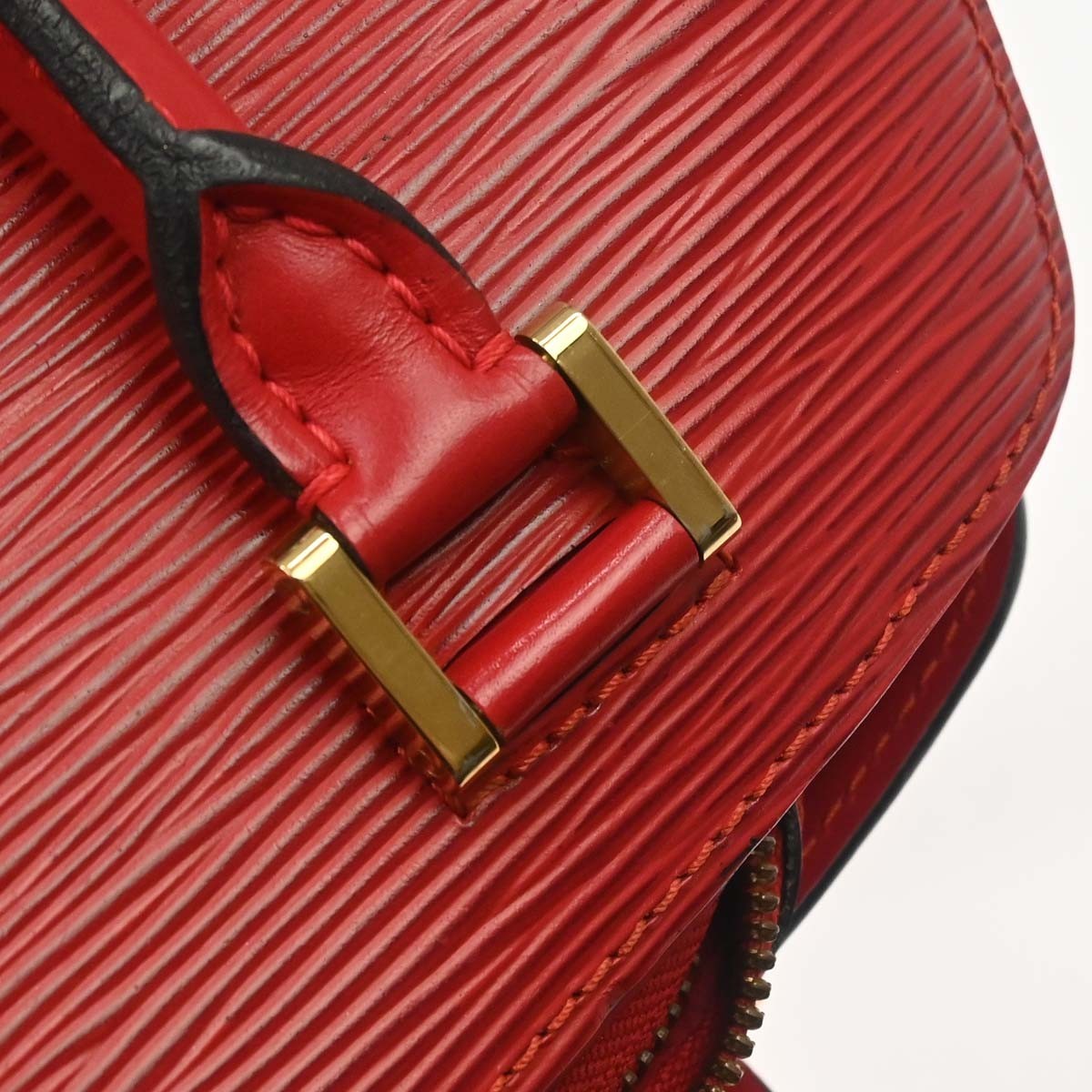 Louis Vuitton Pont Neuf Handbag Epi Leather, Red, Leather, Handbag