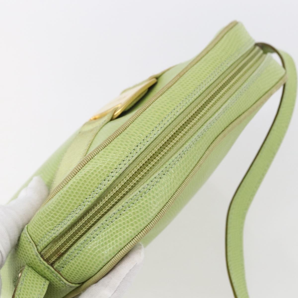 Salvatore Ferragamo Vara Bow camera Shoulder Bag Leather, GREEN, LEATHER, Shoulder bag