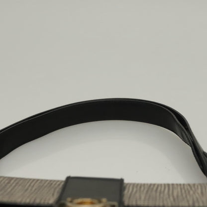 Salvatore Ferragamo Gancini Shoulder Bag Leather, BLACK, LEATHER, Shoulder bag