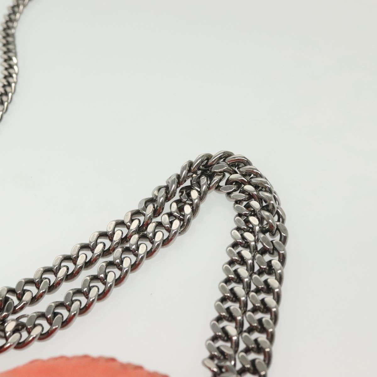 Stella McCartney Falabella Fold Over Bag Faux Suede, ORANGE, SUEDE, Shoulder bag