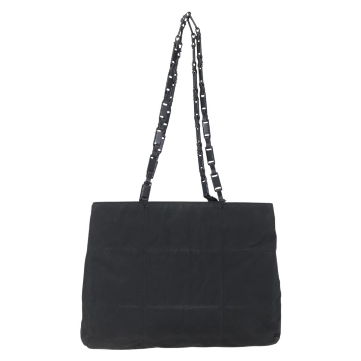 Prada Vintage Tote Tessuto, BLACK, NYLON, Tote bag