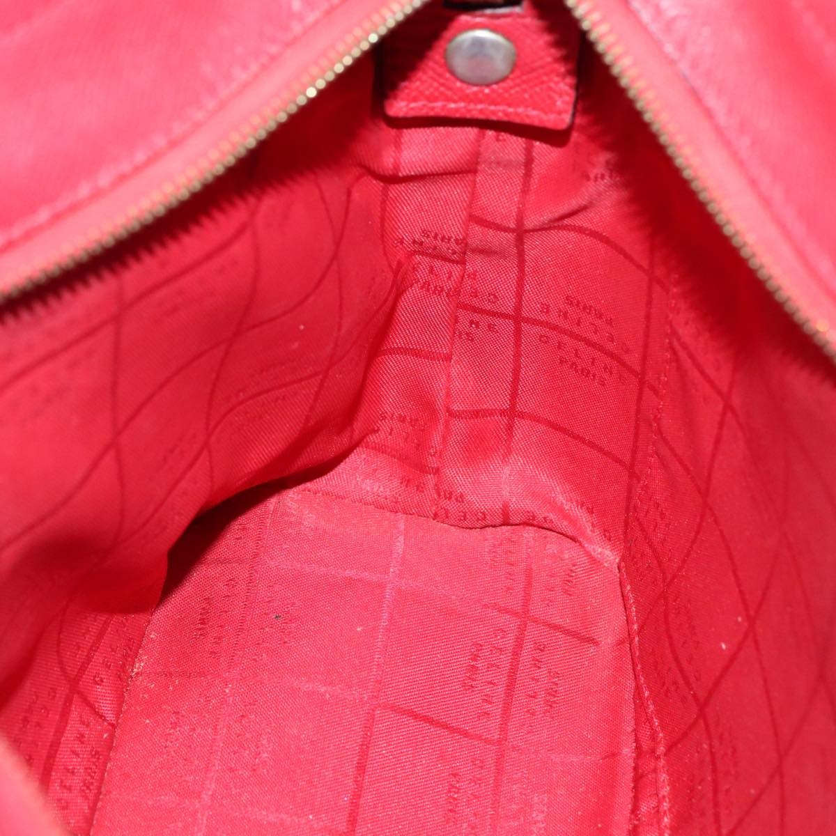 Celine Handbag Leather, RED, LEATHER, Handbag