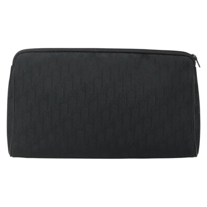 Christian Dior Trotter pouch Diorissimo Canvas, BLACK, CANVAS, Clutche & pouche