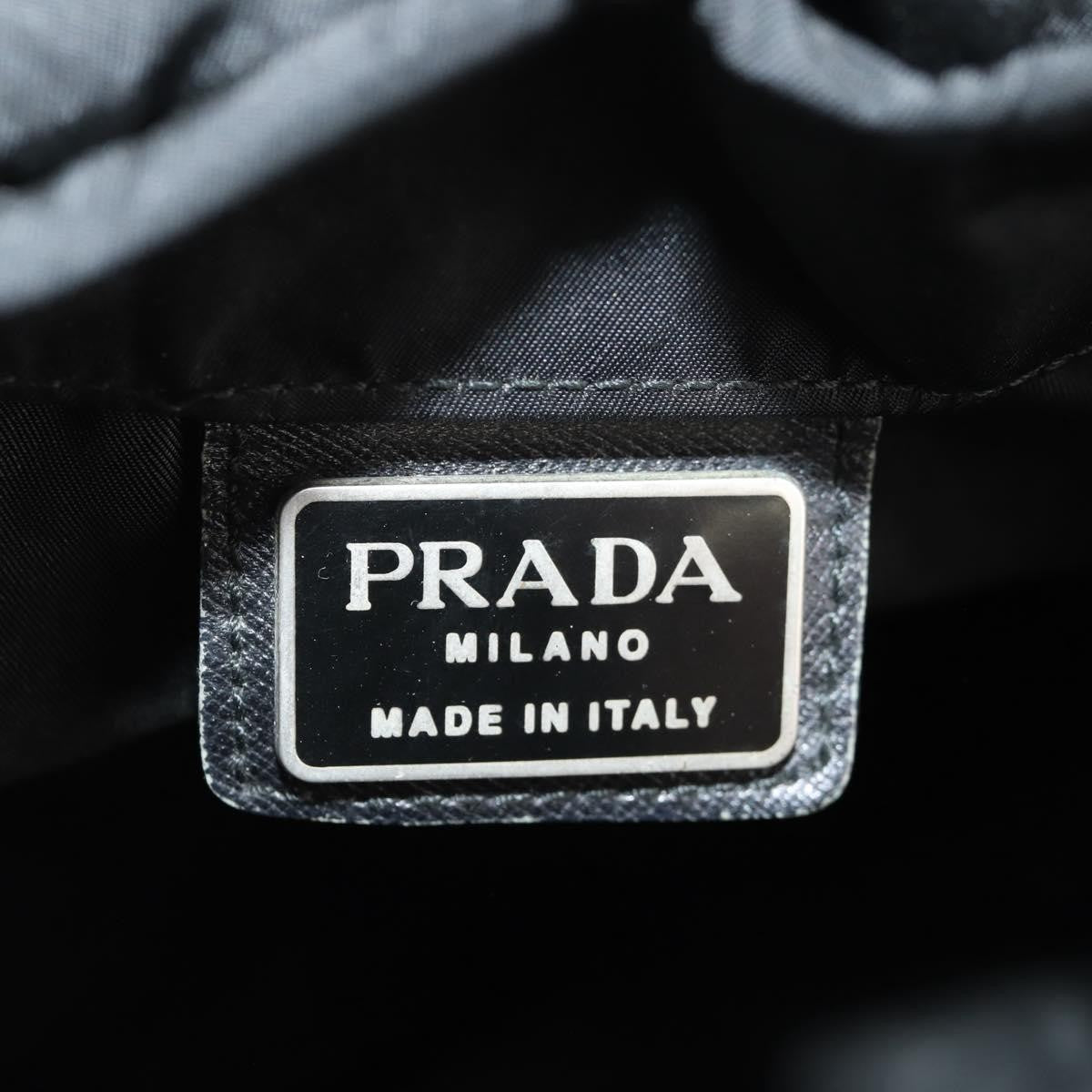 Prada Front Pocket Backpack Tessuto, BLACK, NYLON, Backpack