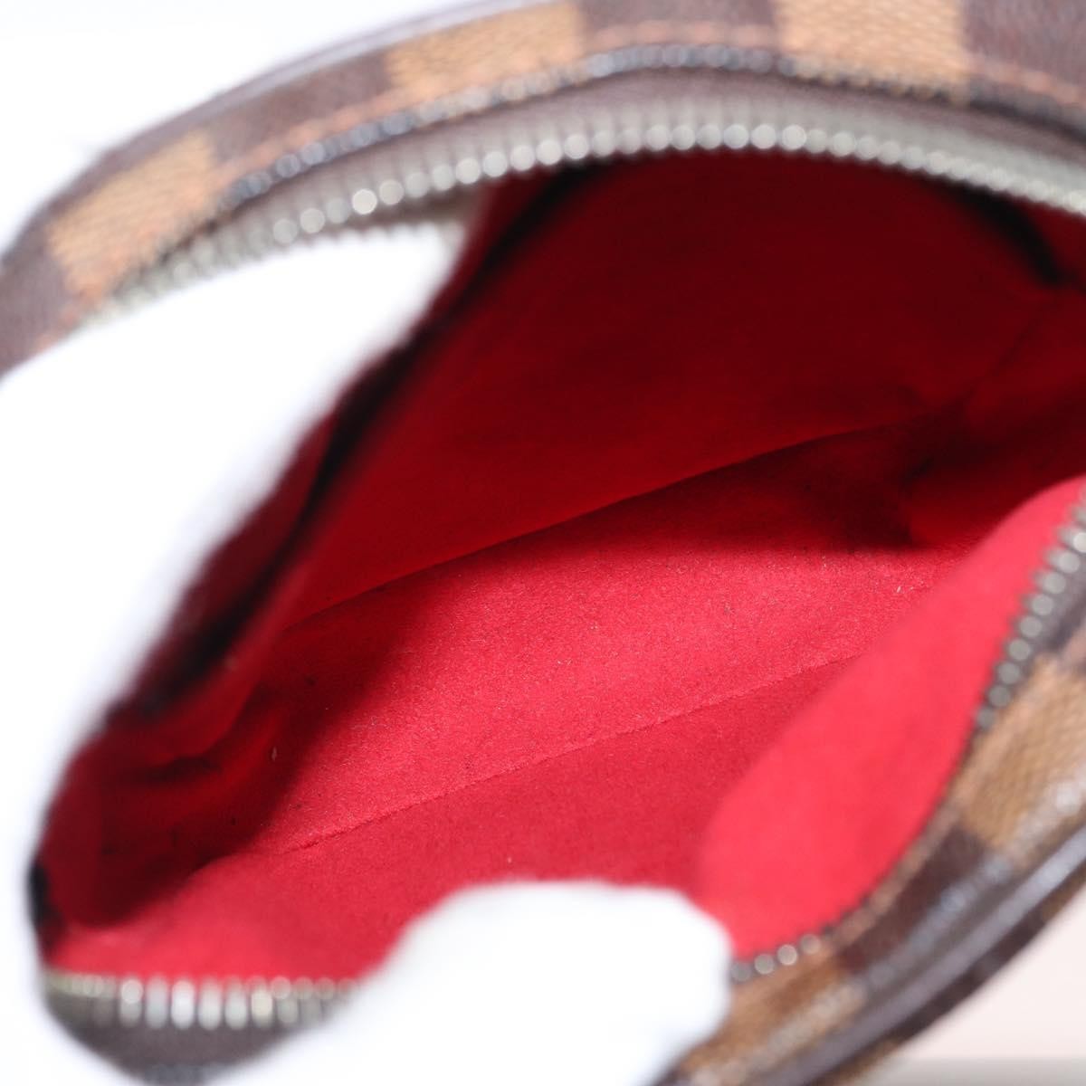 Louis Vuitton Rift Handbag Damier, BROWN, CANVAS, Shoulder bag