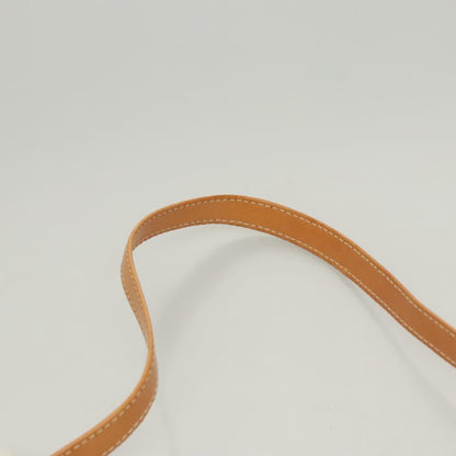 Celine Vintage Macadam Shoulder Bag Canvas and Leather, PINK, CANVAS, Shoulder bag