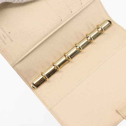 Louis Vuitton Agenda Cover Damier Azur, BEIGE, CANVAS, Toiletry Case