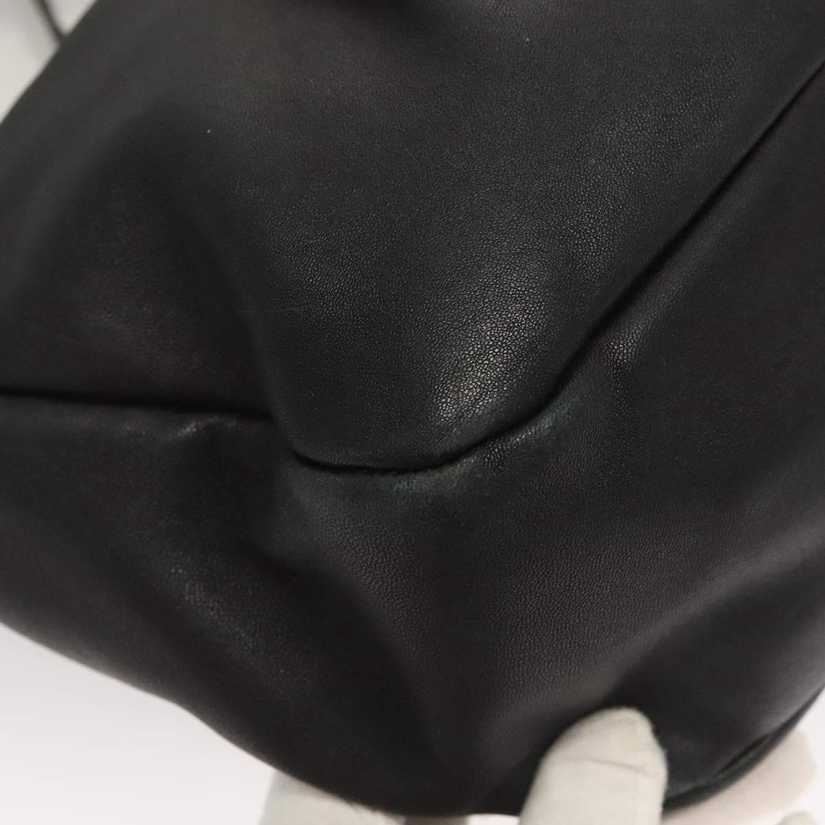 Salvatore Ferragamo Vala Handbag Leather, BLACK, LEATHER, Handbag