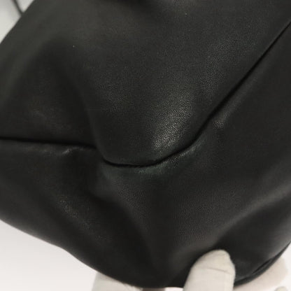 Salvatore Ferragamo Vala Handbag Leather, BLACK, LEATHER, Handbag