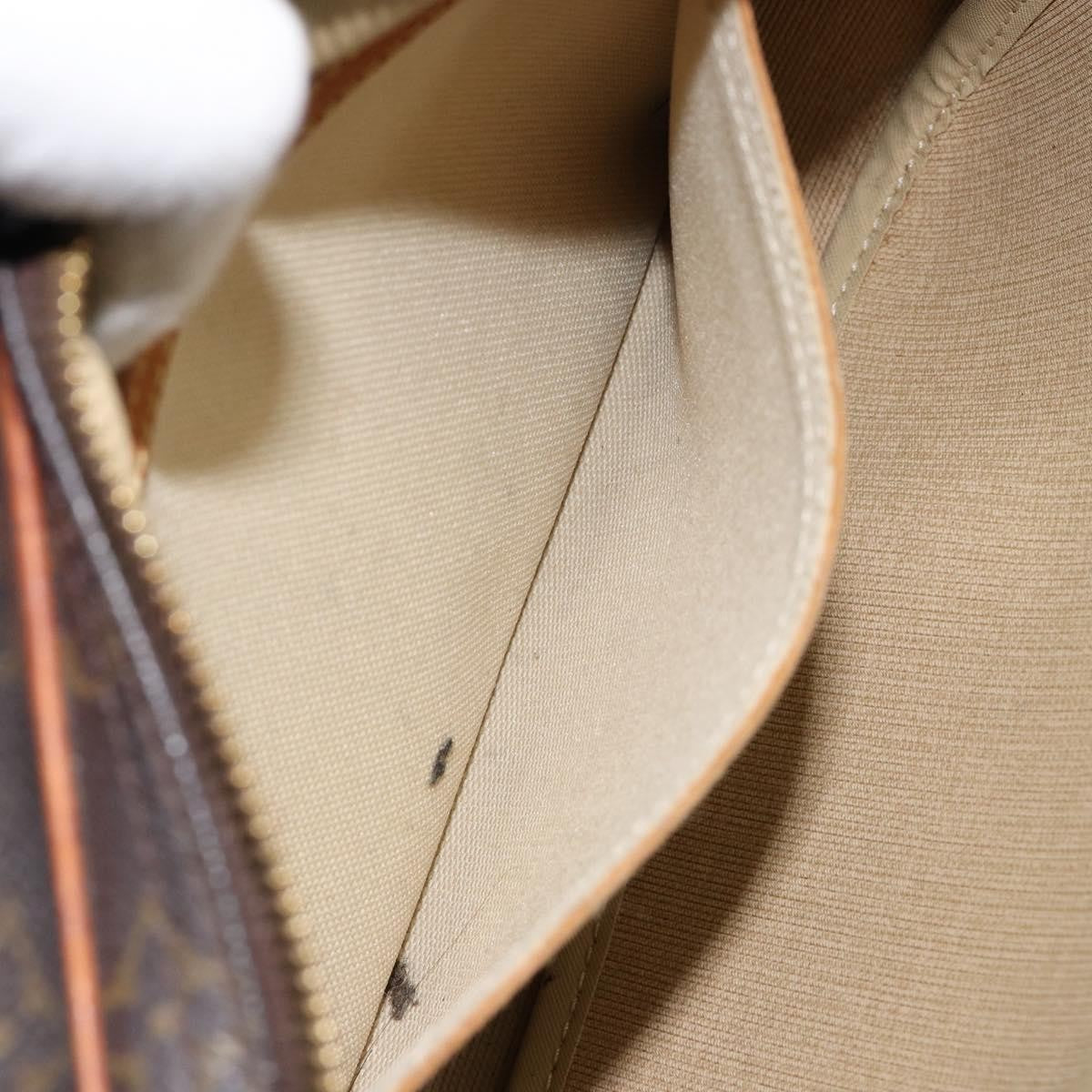 Louis Vuitton Reporter Bag Monogram Canvas, BROWN, CANVAS, Shoulder bag