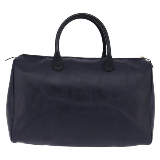Christian Dior Lady Dior Boston Bag Canvas, NAVY, CANVAS, Travel bag