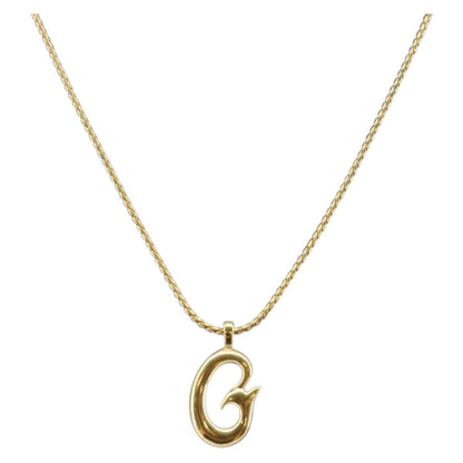Givenchy Logo G Necklace Metal, GOLD, METAL, Necklace