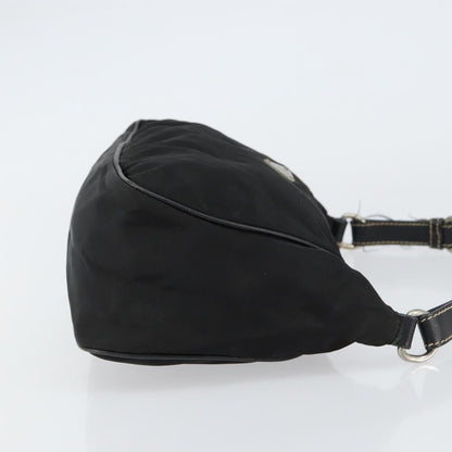 Prada Vintage Shoulder Bag Tessuto, BLACK, NYLON, Shoulder bag