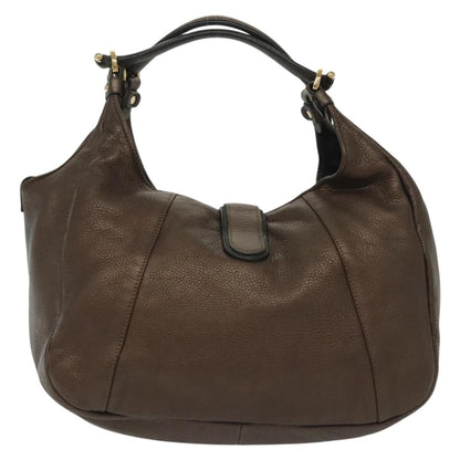 Loewe Vintage Handbag Leather, BROWN, LEATHER, Handbag