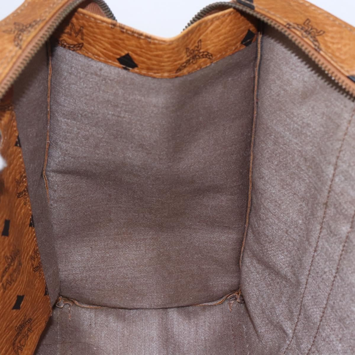 MCM Vintage Visetos Tote bag Canvas, BROWN, CANVAS, Tote bag