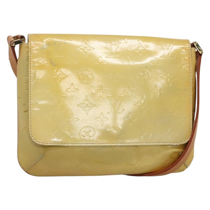 Louis Vuitton Thompson Street Handbag Monogram Vernis, BEIGE, PATENT_LEATHER, Shoulder bag