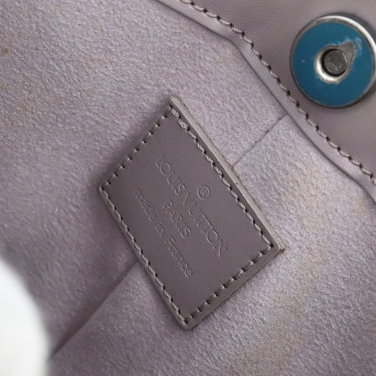 Louis Vuitton Demi Lune Pochette Epi Leather, PURPLE, LEATHER, Shoulder bag