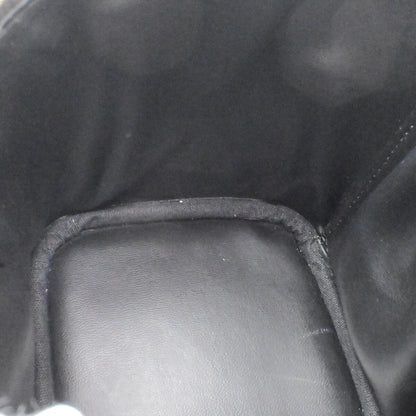 Chanel Vintage Timeless Cosmetic Case Caviar, BLACK, CALFSKIN, Handbag