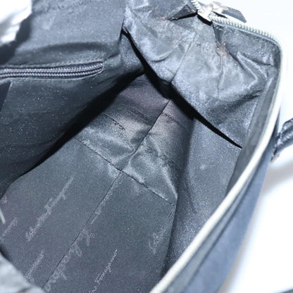 Salvatore Ferragamo Vintage Handbag Nylon, BLACK, NYLON, Handbag