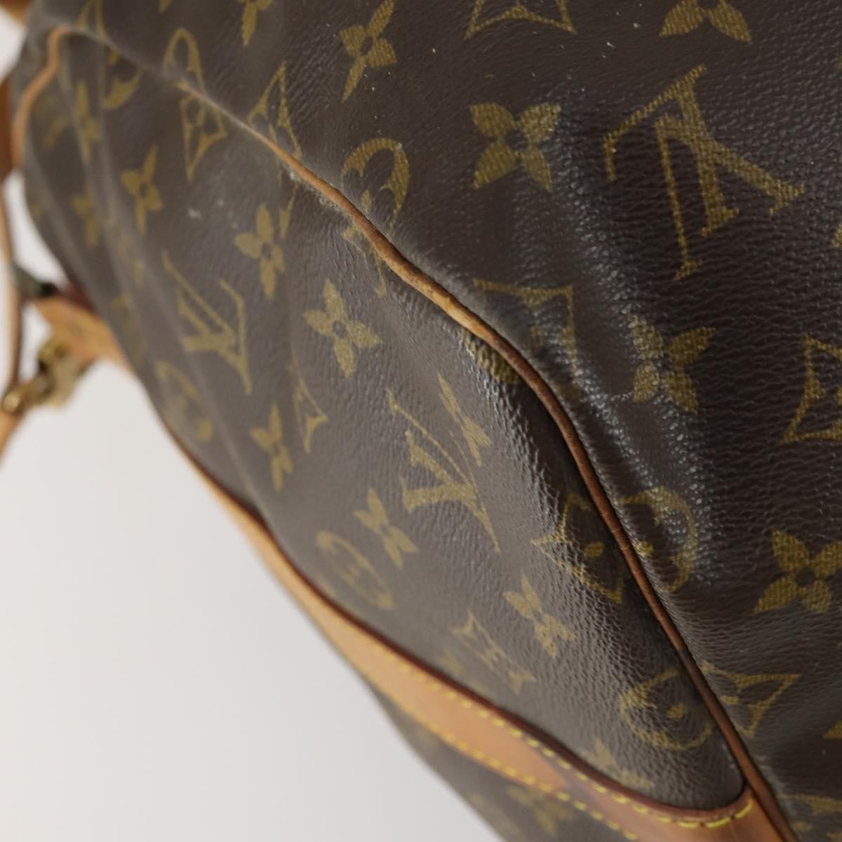 Louis Vuitton Keepall Bandouliere Bag Monogram Canvas, BROWN, CANVAS, Travel bag