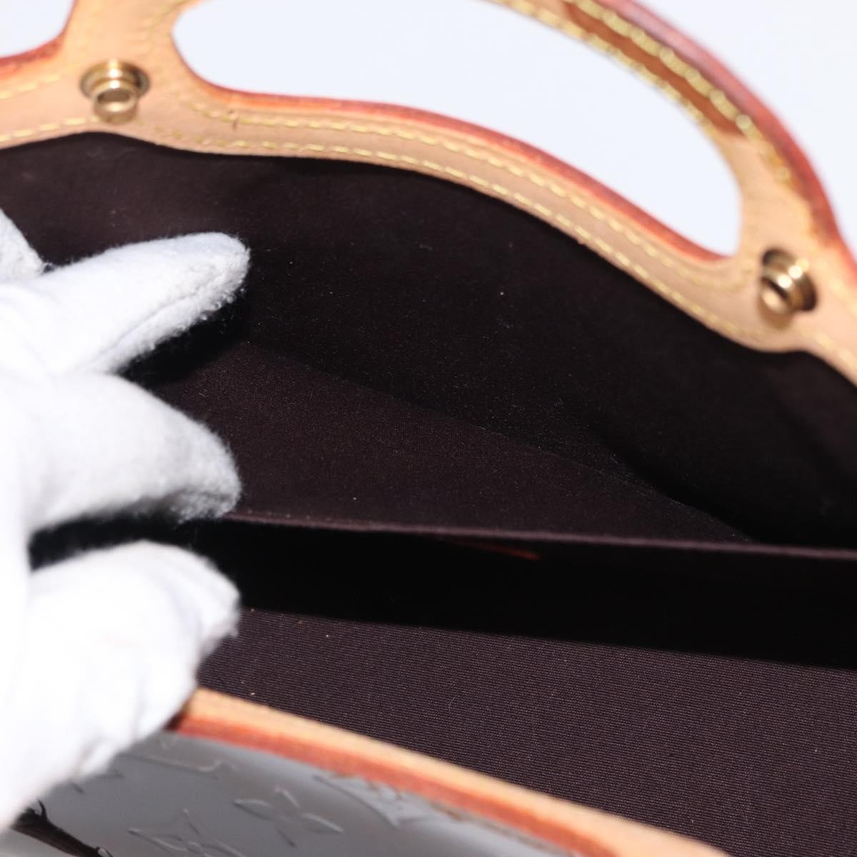 Louis Vuitton Roxbury Drive Handbag Monogram Vernis, BURGUNDY, PATENT_LEATHER, Handbag