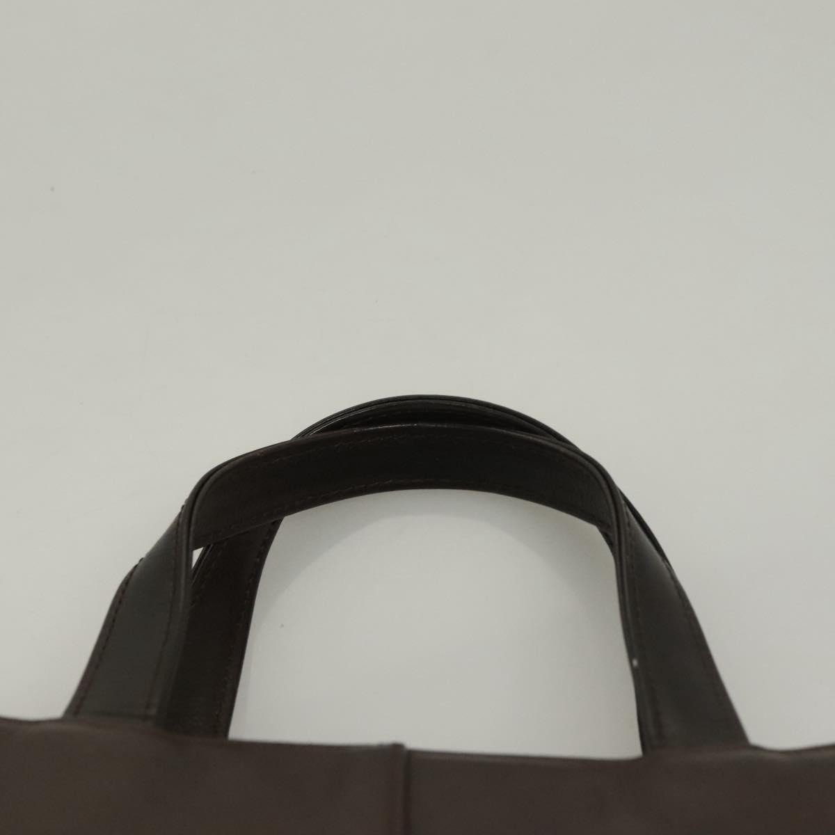 Burberry Vintage Handbag Leather, BROWN, LEATHER, Handbag