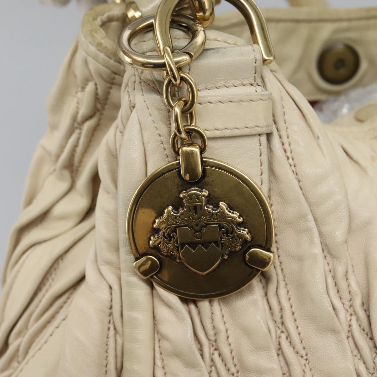 Bally Handbag Leather, BEIGE, LEATHER, Tote bag