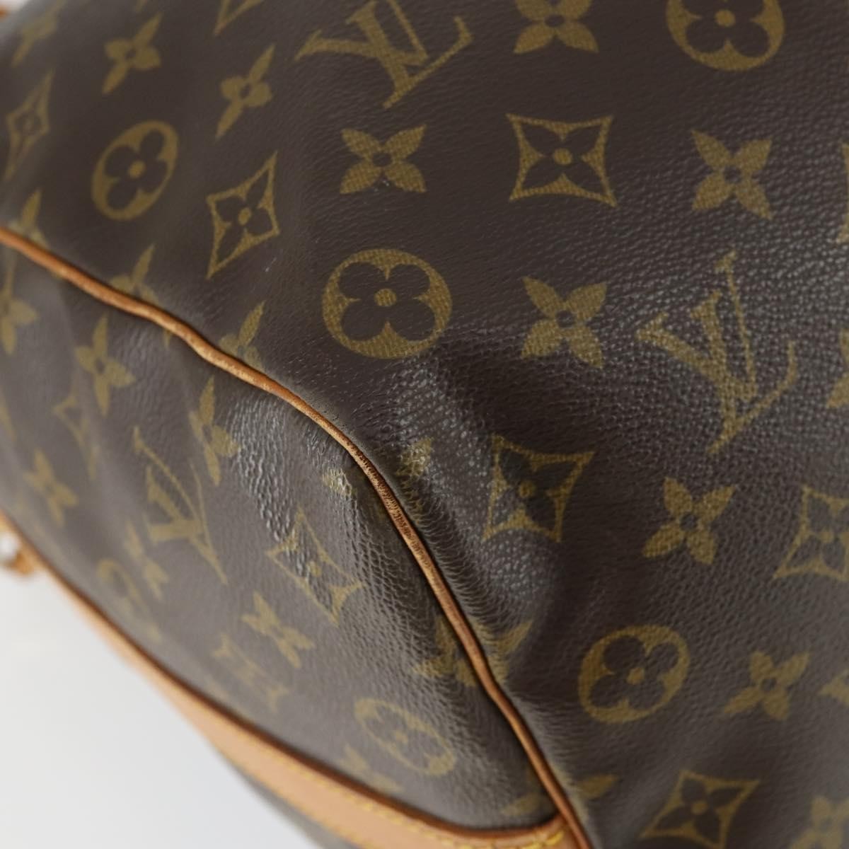 Louis Vuitton Keepall Bandouliere Bag Monogram Canvas, BROWN, CANVAS, Travel bag