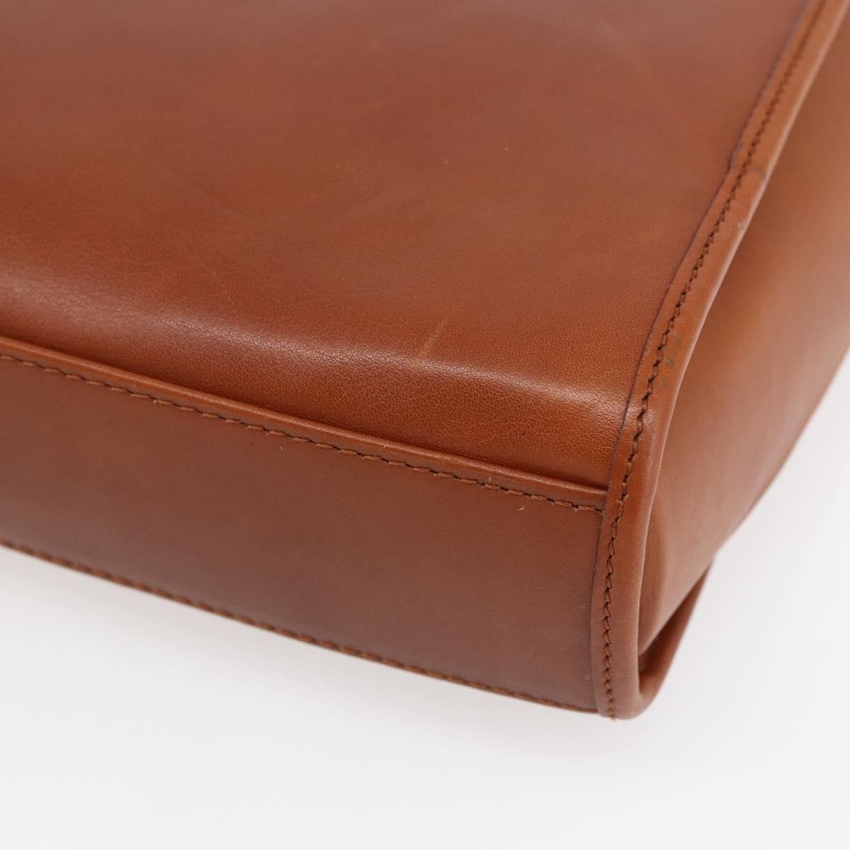 Celine Handbag Leather, BROWN, LEATHER, Handbag