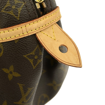 Louis Vuitton Montorgueil Handbag Monogram Canvas, BROWN, CANVAS, Handbag