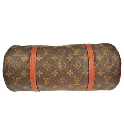 Louis Vuitton Papillon Handbag Monogram Canvas, BROWN, CANVAS, Handbag