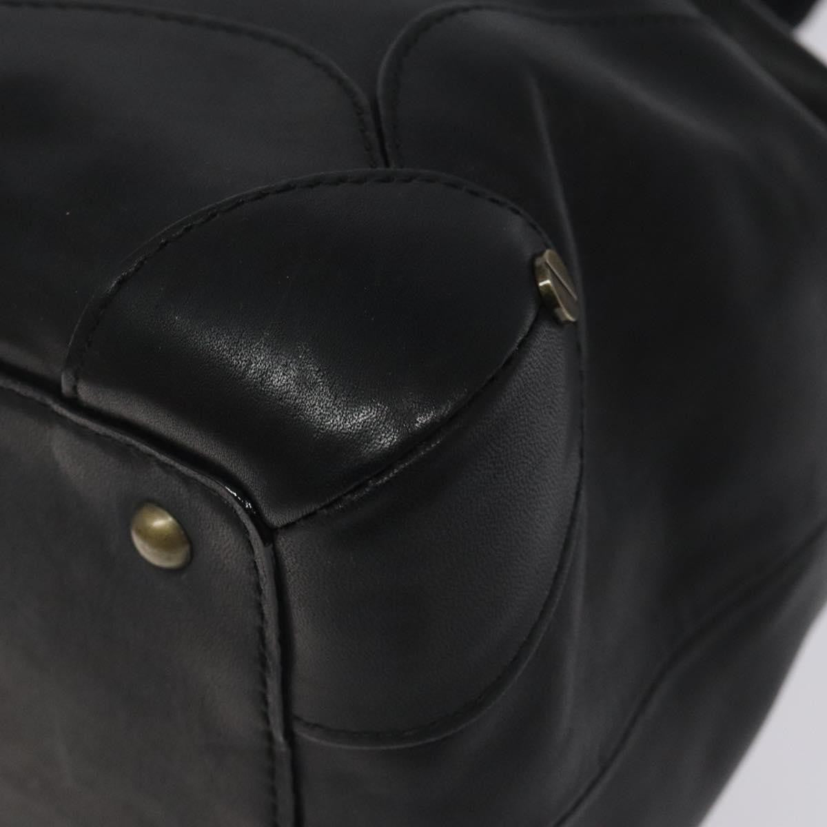 Chloe Vintage Shoulder Bag Leather, BLACK, LEATHER, Shoulder bag