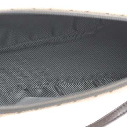 Gucci Vintage Boat Pochette GG Canvas, BROWN, CANVAS, Clutche & pouche