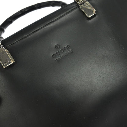Gucci Convertible Briefcase Leather, BLACK, LEATHER, Briefcase