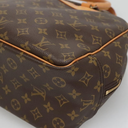 Louis Vuitton Deauville Handbag Monogram Canvas, BROWN, CANVAS, Handbag