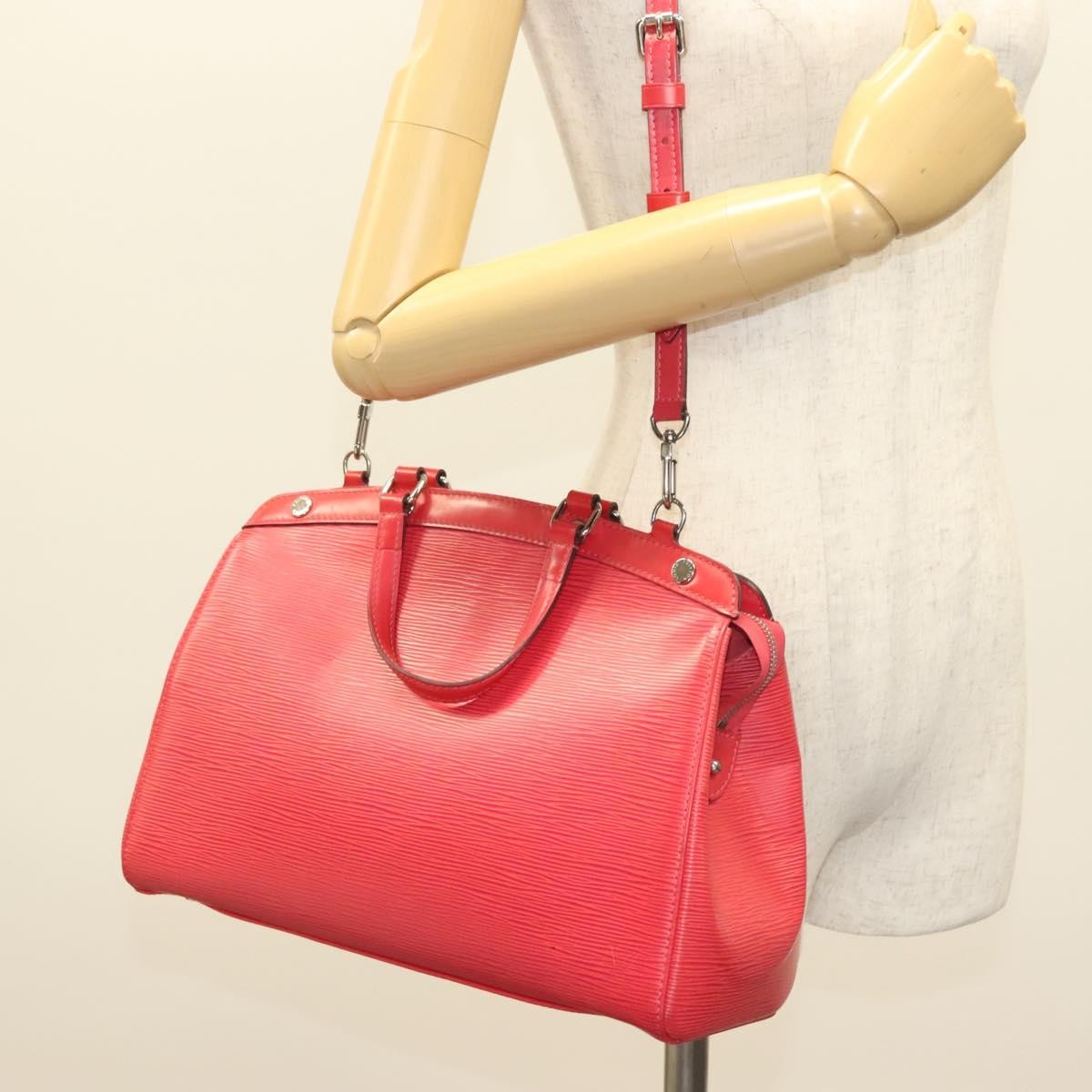 Louis Vuitton Blair Epi Leather, RED, LEATHER, Handbag